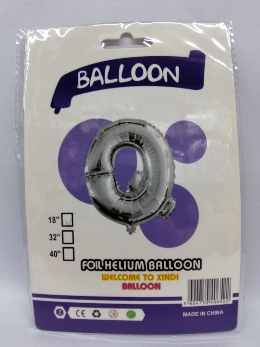 GLOBO METALICOS LETRAS 16'' ALE-20SEP10118