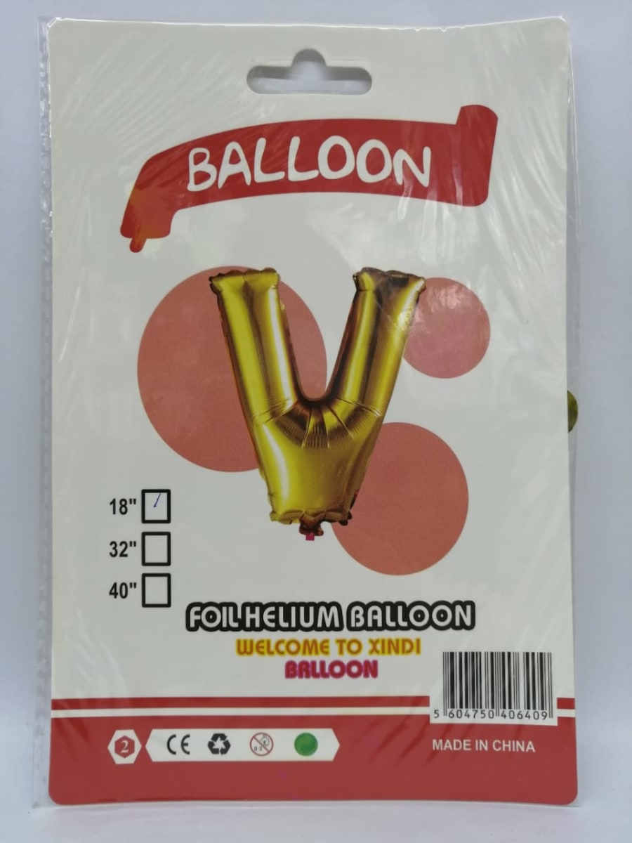 GLOBO METALICOS LETRAS 16'' ALE-20SEP10119