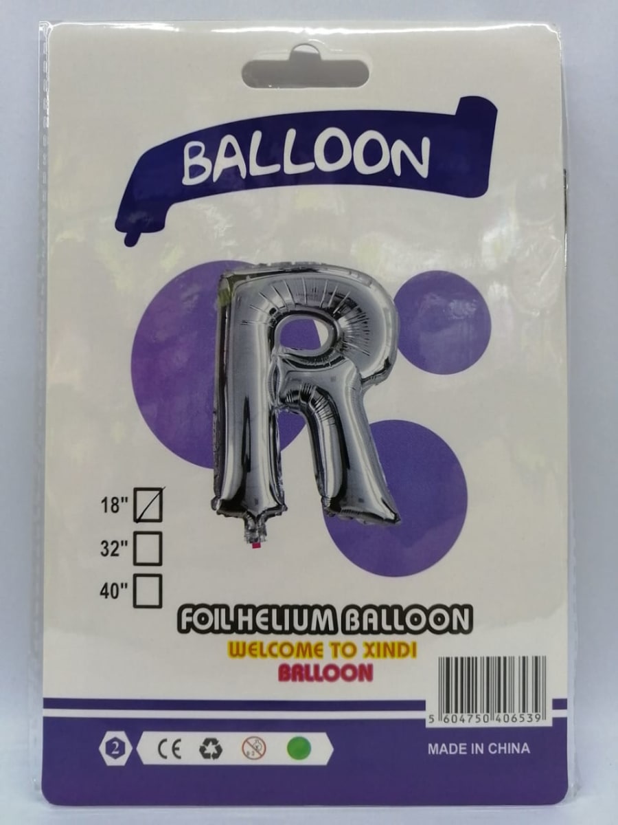 GLOBO METALICOS LETRAS 16'' ALE-20SEP10121