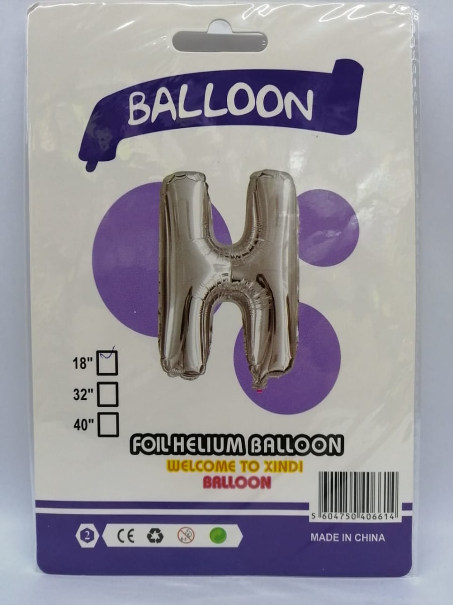 GLOBO METALICOS LETRAS 16'' ALE-20SEP10123