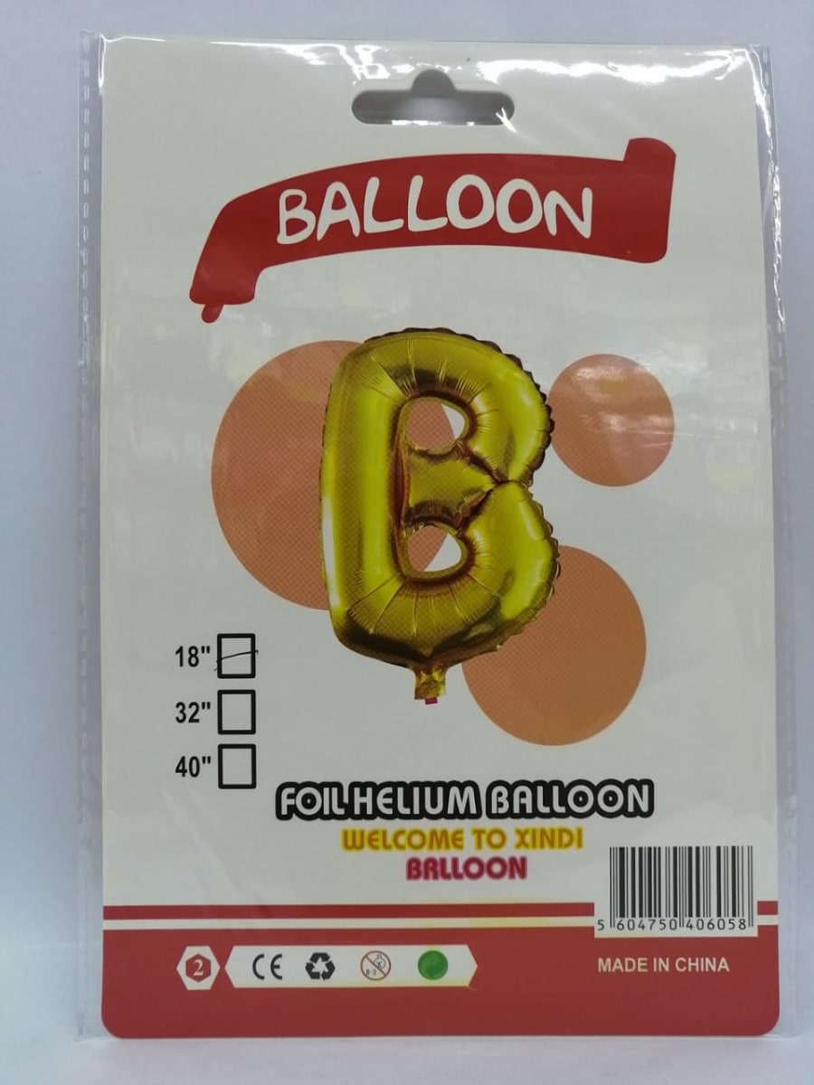 GLOBO METALICOS LETRAS 16'' ALE-20SEP1019