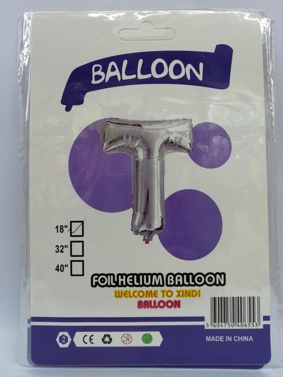 GLOBO METALICOS LETRAS 16'' ALE-20SEP10111