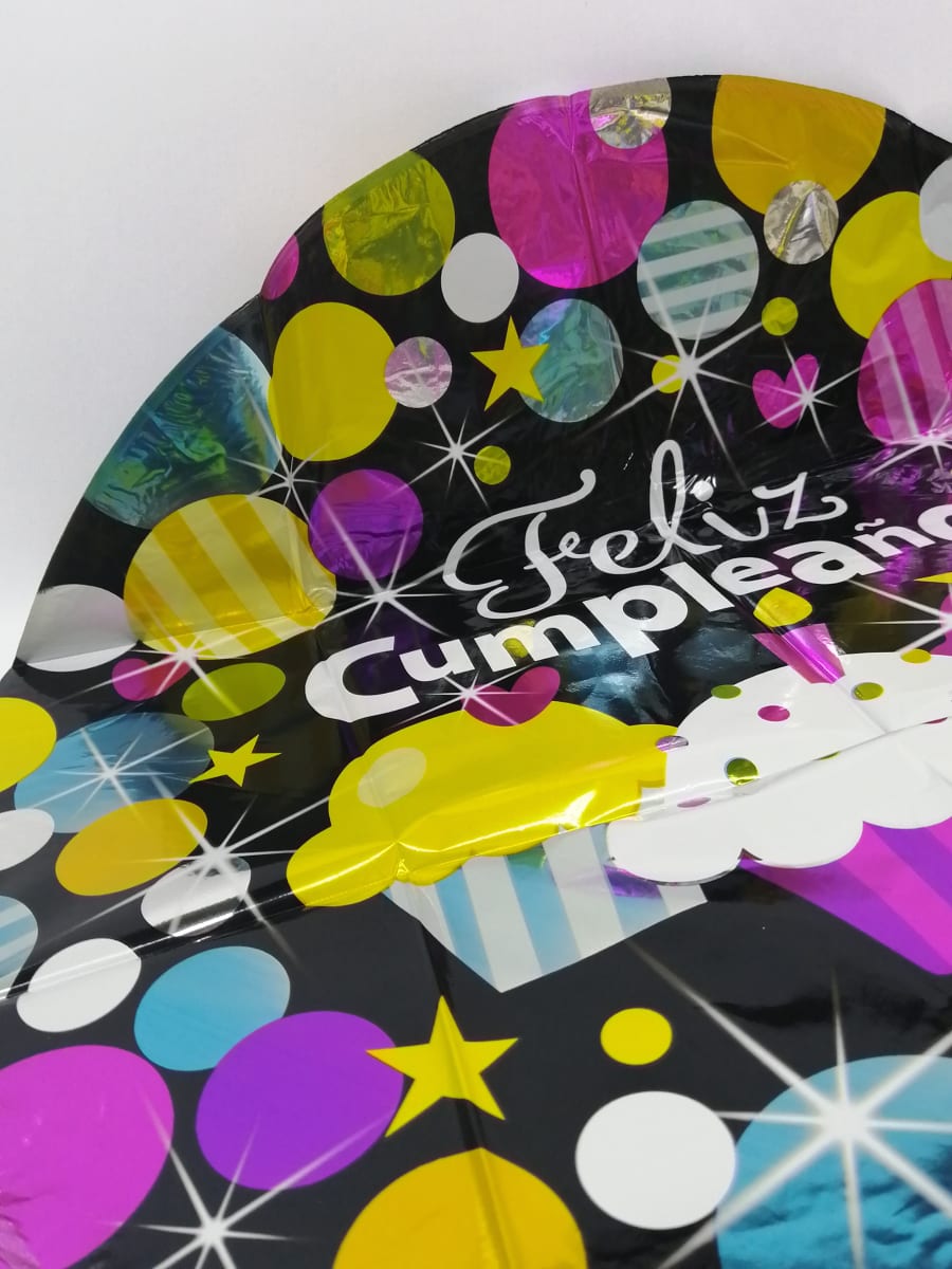 GLOBO METALICO REDONDO FELIZ CUMPLEAÑOS ALE-20SEP1022