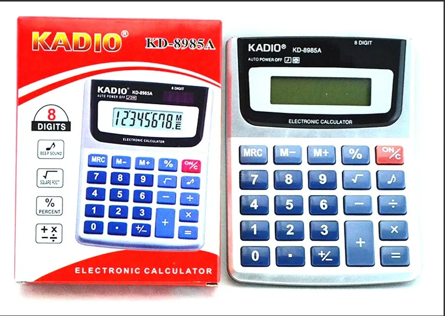CALCULADORA KADIO KD-8985A 0