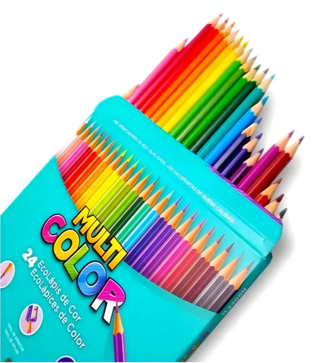 LAPIZ COLOR MULTICOLOR 24UNI 112400N2