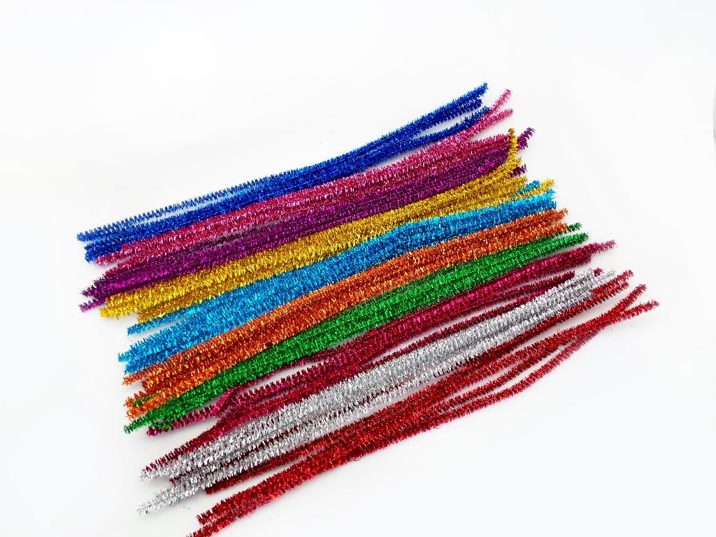 LIMPIA PIPA GLITTER 50UNI ALE-EN219 0