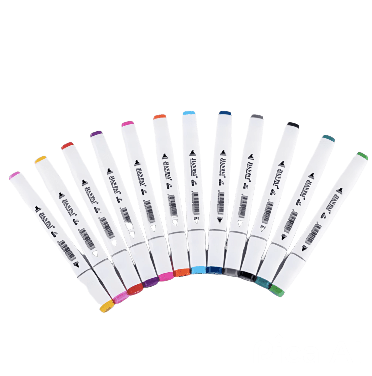 PLUMON DOBLE PUNTA 12 COLORES 1