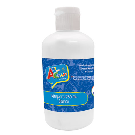 TEMPERA ART & CRAF 250ML BLANCO 4632633