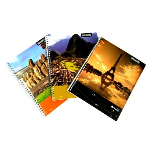 CUADERNO UNIVERSITARIO PROARTE PEOPLE & PLACES 100 HOJAS 7 MM1