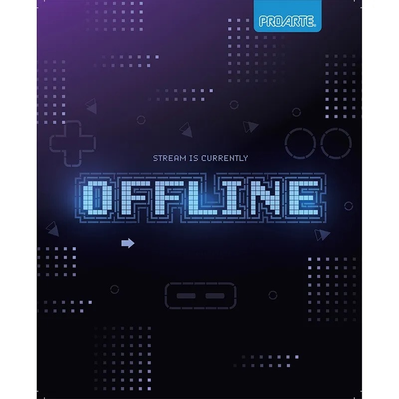 CUADERNO UNIVERSITARIO PROARTE GEEK 100 HOJAS 7 MM3