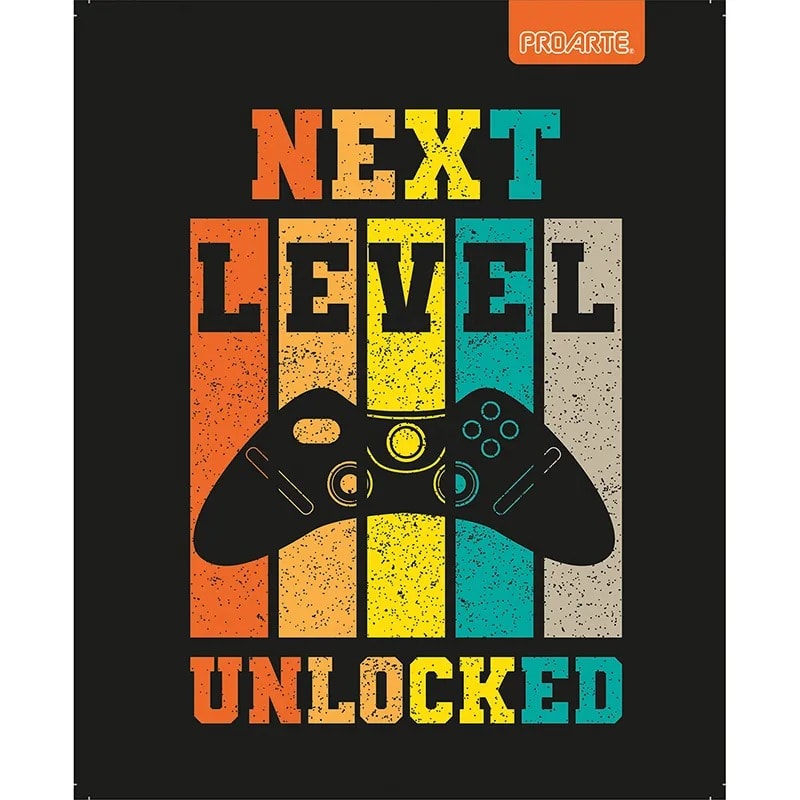 CUADERNO UNIVERSITARIO PROARTE GEEK 100 HOJAS 7 MM2