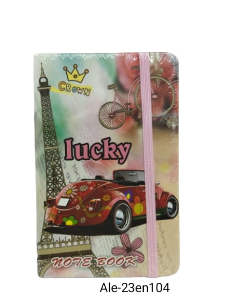 libreta c/espiral AUTOS A6 14X9CM2