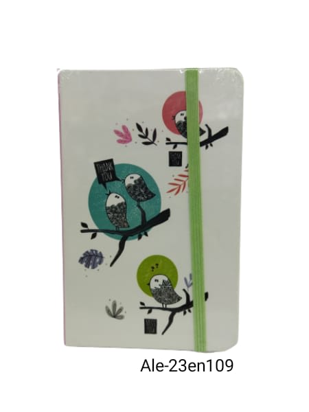 Libreta c/elastico A6 LOVE CATS3