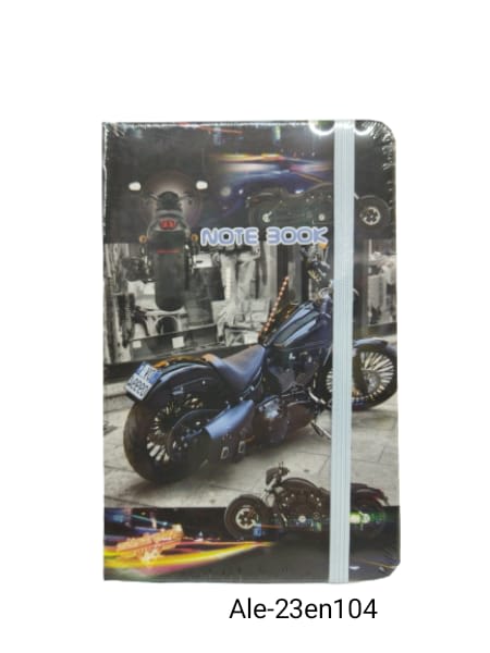 libreta c/espiral AUTOS A6 14X9CM3