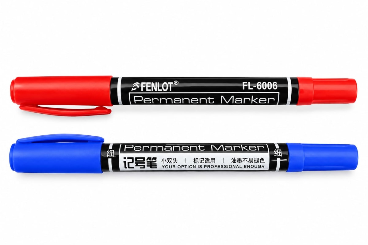 PLUMON PERMANENTE DOBLE PUNTA FL-60061
