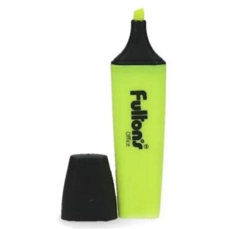 DESTACADOR FULTON´S AMARILLO 1014122