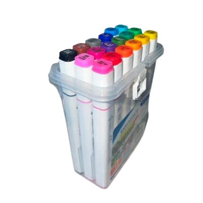 PLUMON DOBLE PUNTA 18COLORES2