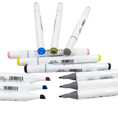 PLUMON DOBLE PUNTA 18COLORES 0