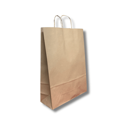 Bolsa Kraft C/manilla 30x12x42 cm