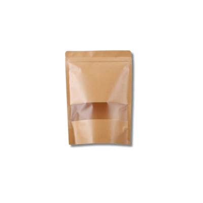 Bolsa Doypack café 16x22 cm, 10 unidades