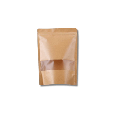 Bolsa Doypack café 18x26 cm, 10 unidades