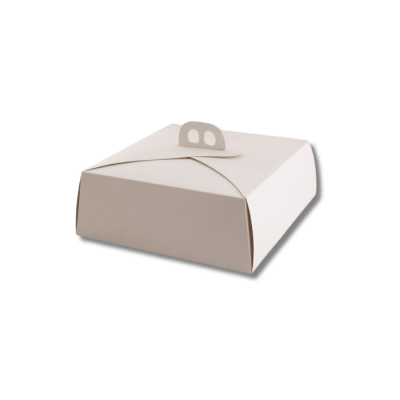 Caja Torta Grande blanca
