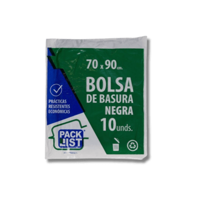 Bolsa Basura 70x90 cm, 10 unidades