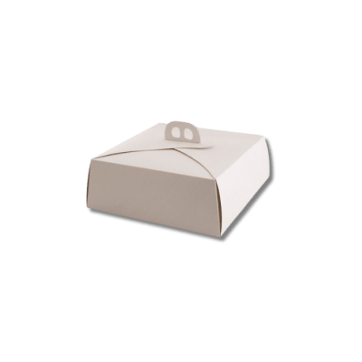 Caja Torta Pequeña blanca