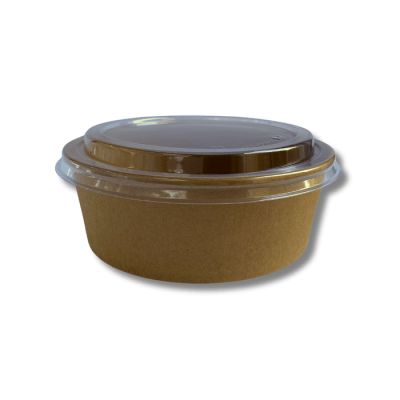 Bowl Kraft C/tapa 1300 cc