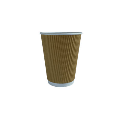 Vaso Ripple Kraft 355 ml, 25 unidades