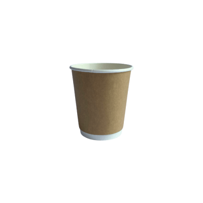 Vaso Kraft doble capa 240 ml, 25 unidades