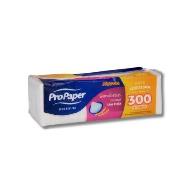 Pack de 300 Servilletas de Cocktail Propaper