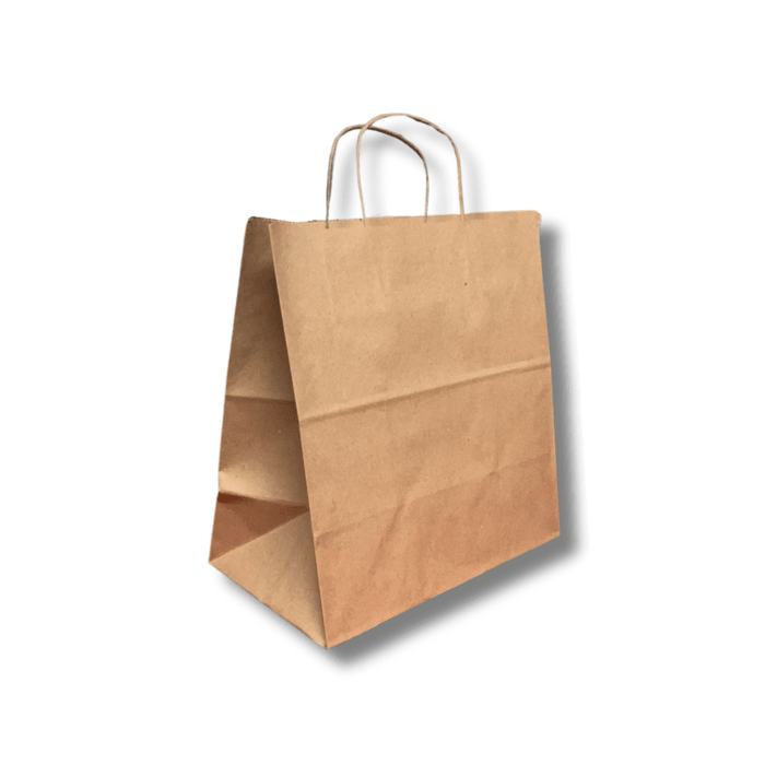 Bolsa Kraft C/manilla 27x16x29 cm1