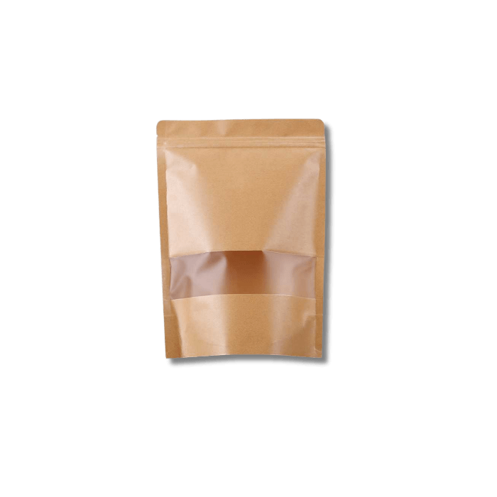 Bolsa Doypack café 18x26 cm, 10 unidades1