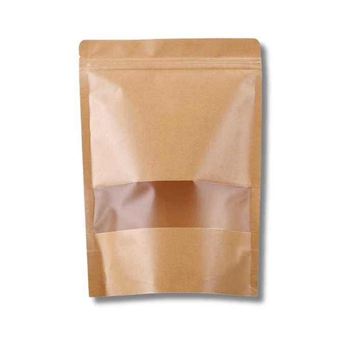 Bolsa Doypack café 25x35 cm, 10 unidades1