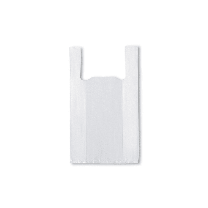 100 Bolsas Camiseta blanca 32x40 cm1