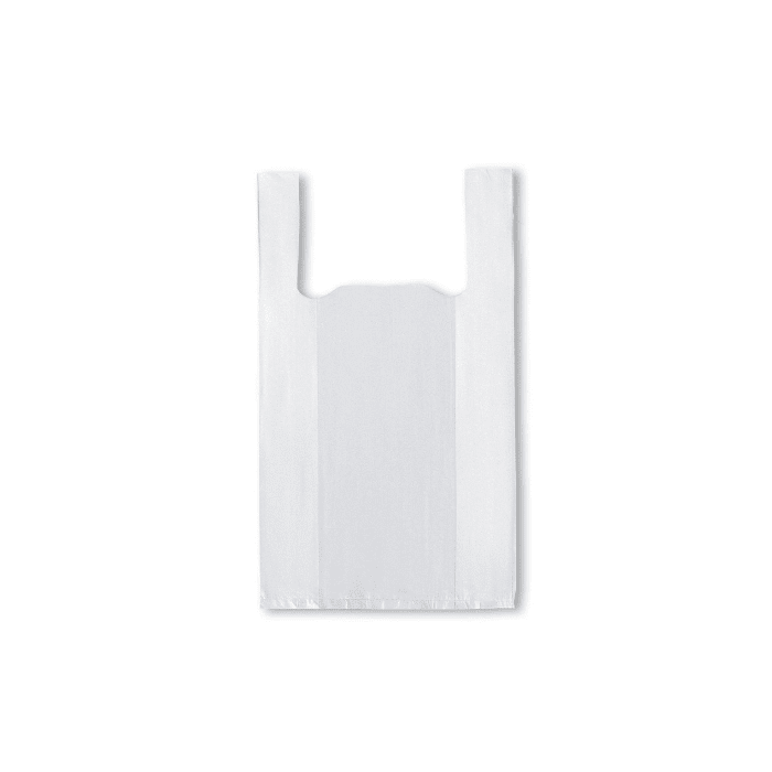 100 Bolsas Camiseta blanca 35x40 cm1