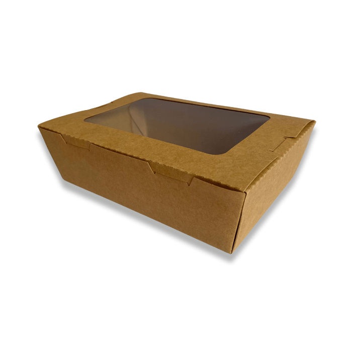 Caja Kraft C/ventana 1600 ml1
