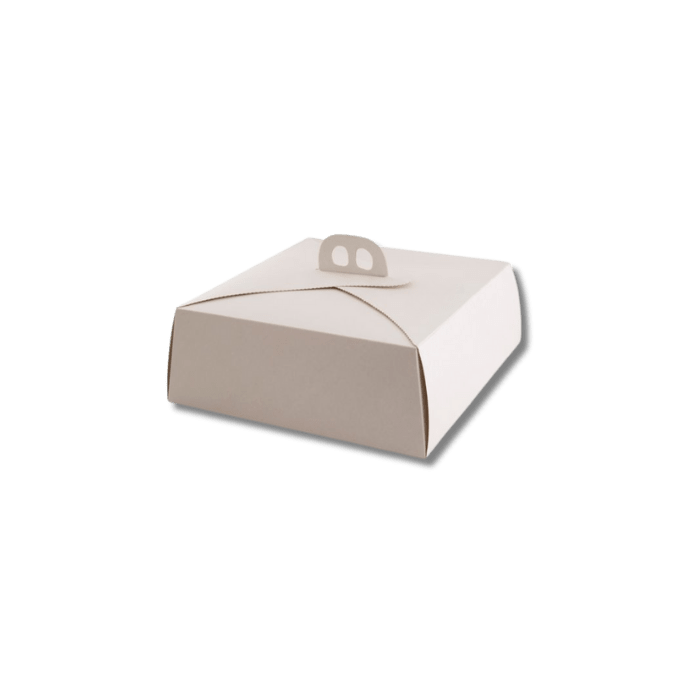Caja Torta Pequeña blanca1