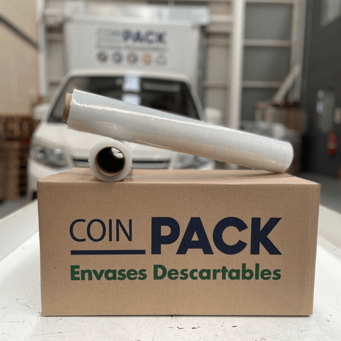 Rollo Film Stretch Palletizador, 120 mts1