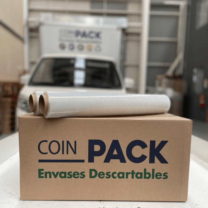 Rollo Film Stretch Palletizador, 120 mts2