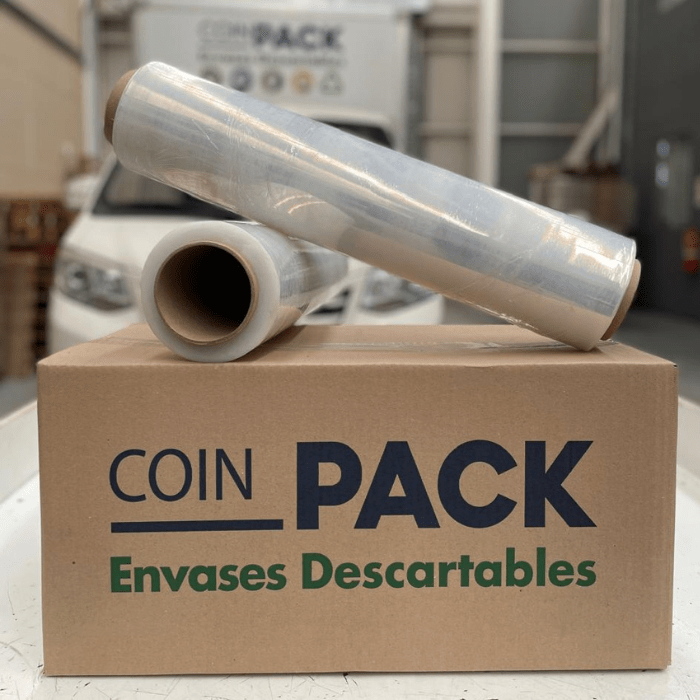 Rollo Film Stretch Palletizador, 250 mts1