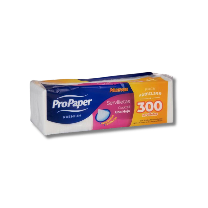 Pack de 300 Servilletas de Cocktail Propaper1