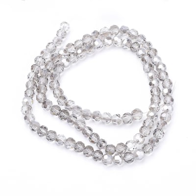 CRISTAL AUSTRIACO POR TIRA 6MM GAINSBORO APROX. 88-91PCS