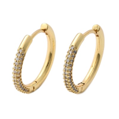 ARO LISTO B/O ARGOLLA FINA CON ZIRCONES 20x2.5mm1