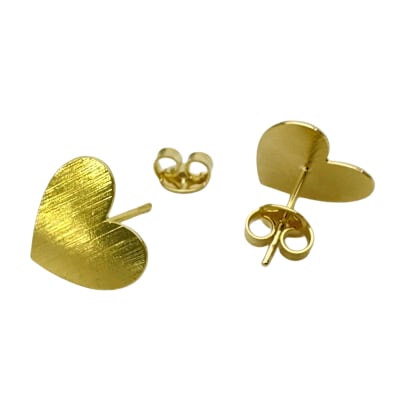 AROS LISTOS B/O 3MS CORAZON LISO PLANO 12X12MM