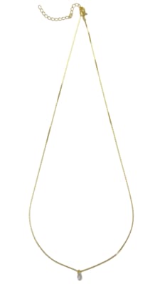 CADENA LISTA B/O 3MS PUNTO DE LUZ GOTITA MINI 45+6CM EXTENSION2