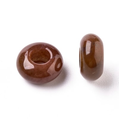 CHARMS AGATA INDIA 12X6MM