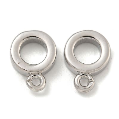 PASADOR B/PLATINO PORTADIJE CHARM 11.4X8.4MM1