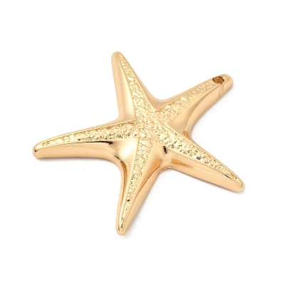 COLGANTE B/O ESTRELLA DE MAR GRANDE 50x50.5x5.5MM, AGUJERO: 2.5MM